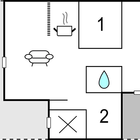 Three-bedroom In Дом отдыха